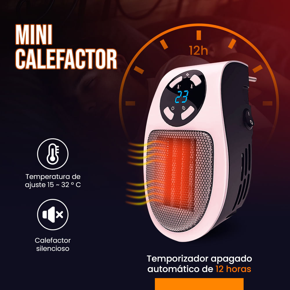 CALEFACTOR PORTÁTIL PREMIUM (envio gratis)